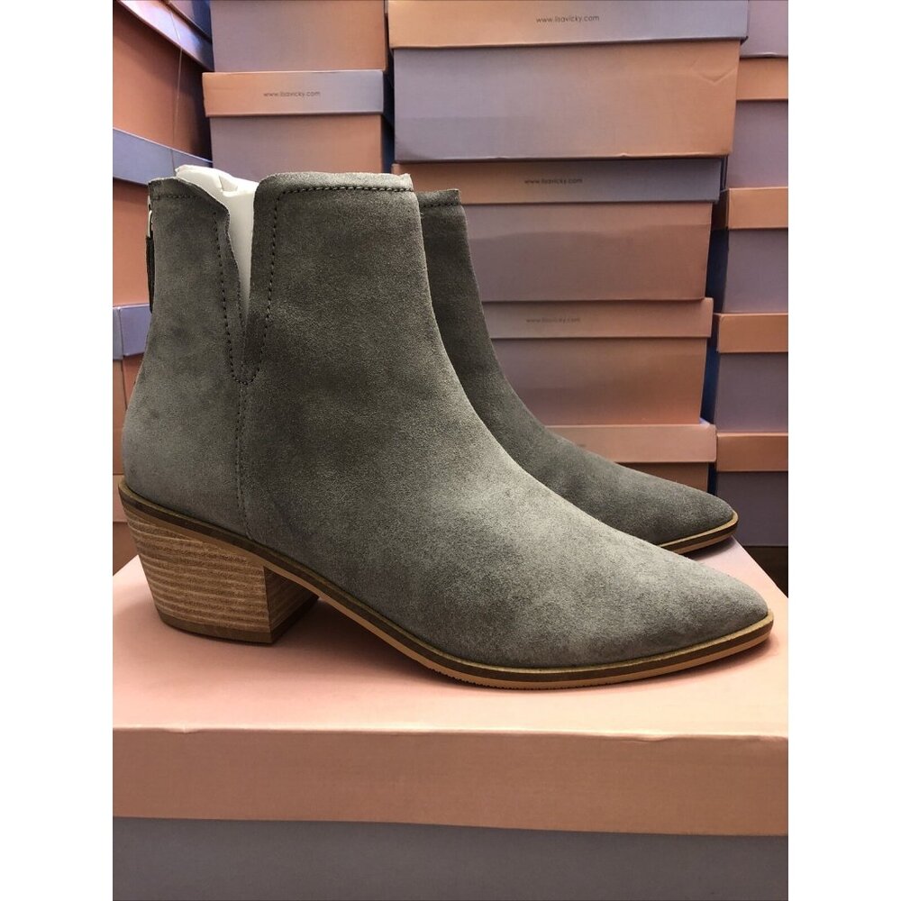 Lisa Vicky NOBLEX -V in Grey Suede Size 10